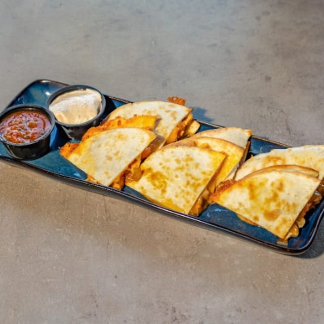 Lunch Southwest Chicken Quesadilla.