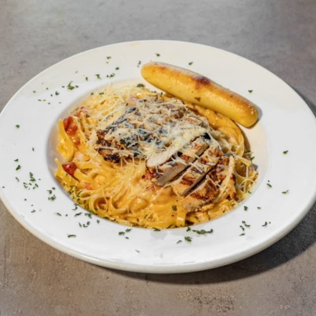 Cajun Chicken Alfredo.