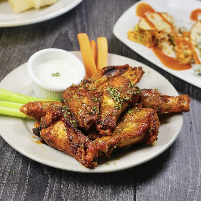 Baked Chicken Wings.