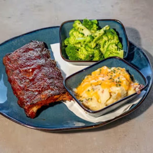 Slow Roasted Ribs.