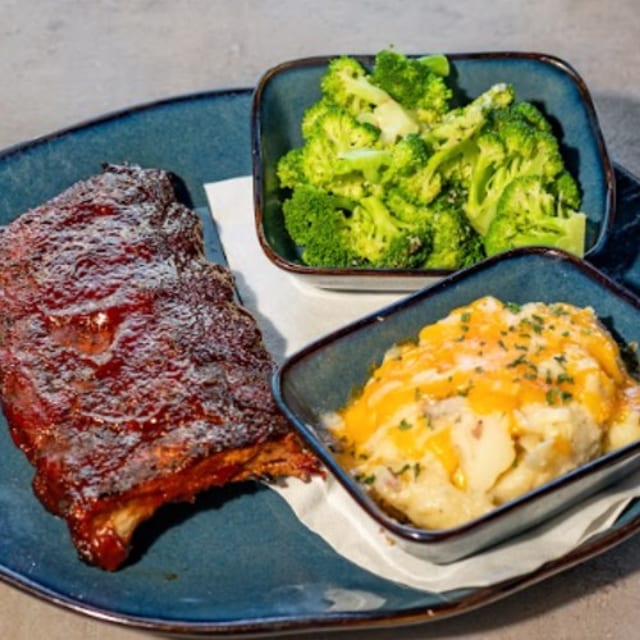 Slow-Roasted Ribs.